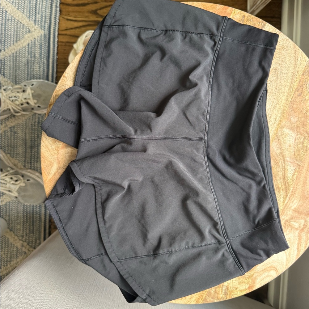 lululemon athletica Black Athletic Shorts